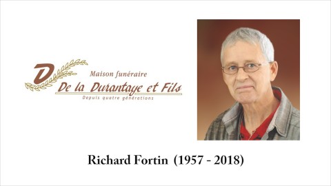 Richard Fortin  (1957 - 2018)