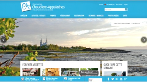 Tourisme Chaudière-Appalaches se démarque sur le Web