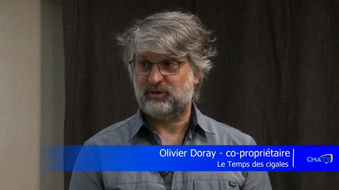 Entrevue - Olivier Doray, co-propriétaire de «Le Temps des cigales» - 350 arbres à Cap-St-Ignace - 21 juin 2024