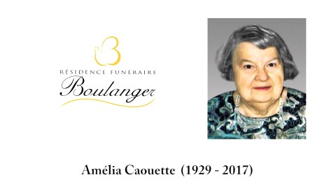 Amélia Caouette (1929 - 2017)