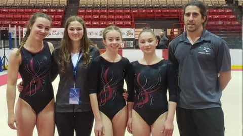 Trois gymnastes de Magny-Gym ont participé à la Coupe provinciale 2023