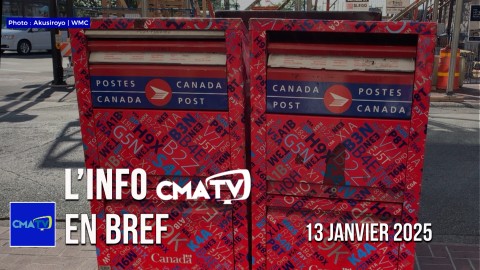 L'Info CMATV en bref du 13 janvier 2025