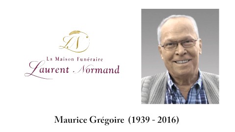 Maurice Grégoire (1939 - 2016)