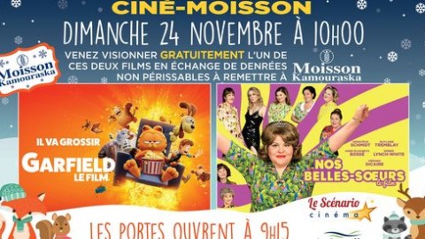 Du cinéma…pour une bonne cause! 