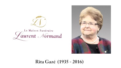 Rita Gazé (1935 - 2016)