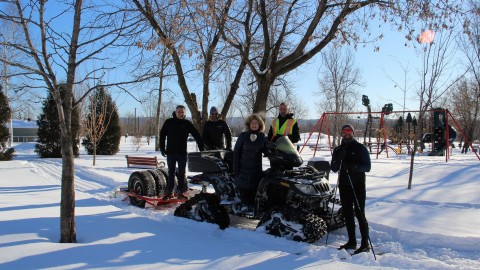 Du ski de fond au parc Saint-Nicolas et dans le secteur du marais de Montmagny