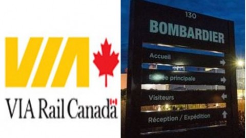 VIA Rail octroie un contrat de 54 millions à Bombardier pour son usine de La Pocatière