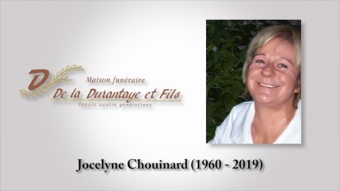 Jocelyne Chouinard (1960 - 2019)