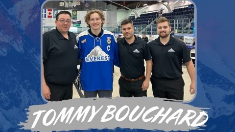 Sports Tommy Bouchard nommé capitaine de L’Everest pour 2025-2026