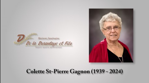 Colette St-Pierre Gagnon (1939 - 2024)