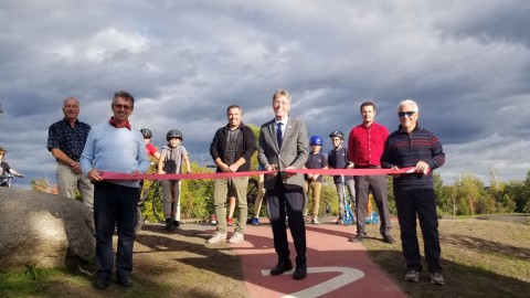 La Ville de Montmagny inaugure la nouvelle piste de pumptrack CN