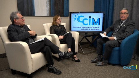 Entrevue - Jean-Guy Boulet et Alexandra Lemieux, de la CCIM - 24 janvier 2022