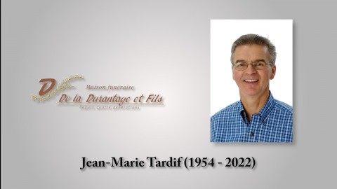 Jean-Marie-Tardif (1954 - 2022)