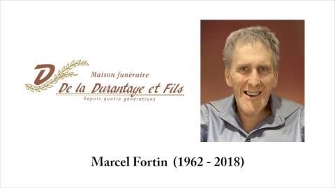 Marcel Fortin  (1962 - 2018)