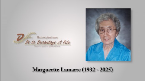 Marguerite Lamarre (1932 - 2025)