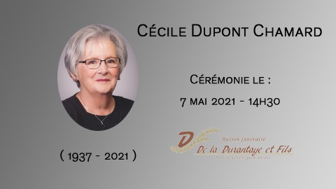 Cécile Dupont Chamard