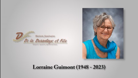 Lorraine Guimont (1948 - 2023)
