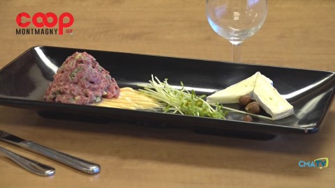 Chronique culinaire Magasin Coop IGA - Tartare de veau au brie - 8 avril 2021