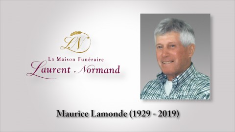 Maurice Lamonde (1929 - 2019)