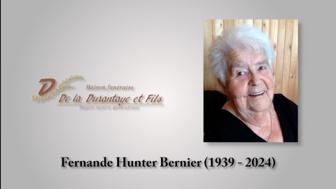 Fernande Hunter Bernier (1939 - 2024)