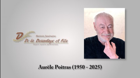 Aurèle Poitras (1950 - 2025)