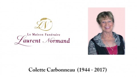 Colette Carbonneau (1944 - 2017)