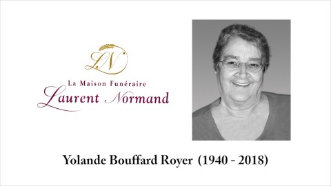 Yolande Bouffard Royer  (1940 - 2018)
